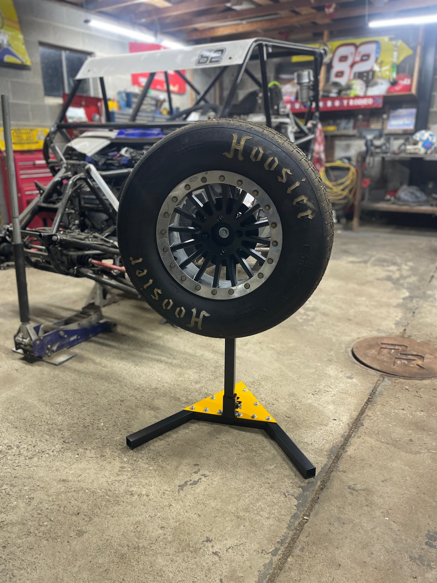Tire Prep Stand