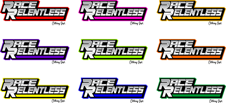 Race Relentless Gray Team Hoodie