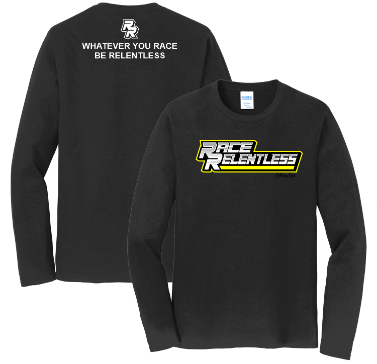 Race Relentless Team Black Long Sleeve Shirt