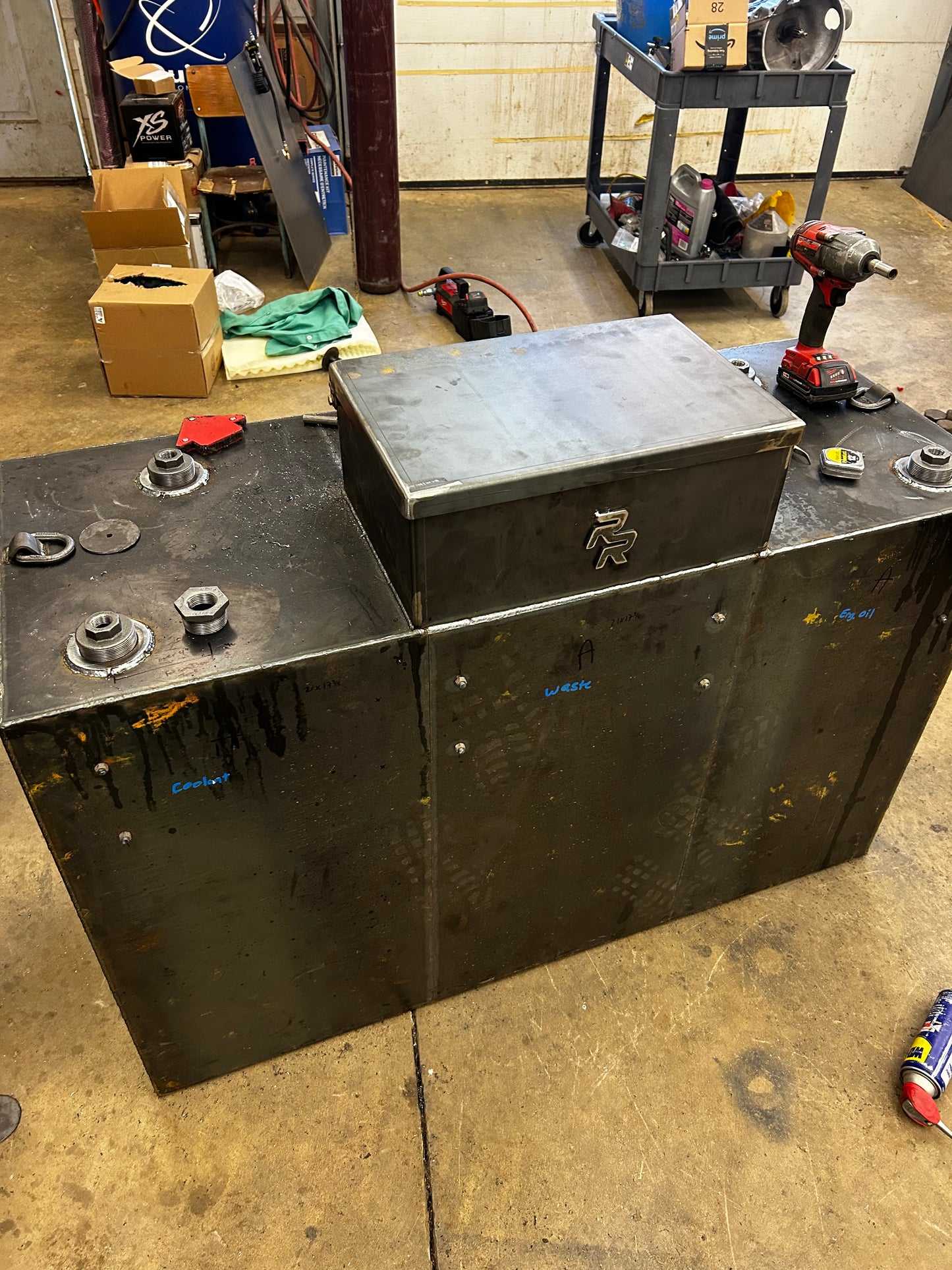 Large Steel Utility Tank