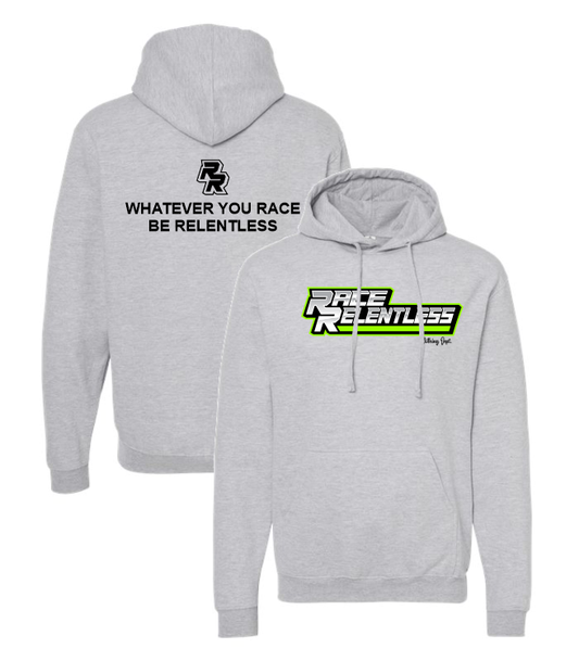 Race Relentless Gray Team Hoodie